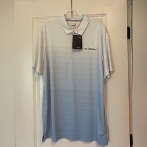 NWT Players Club Puma golf polo ombré design